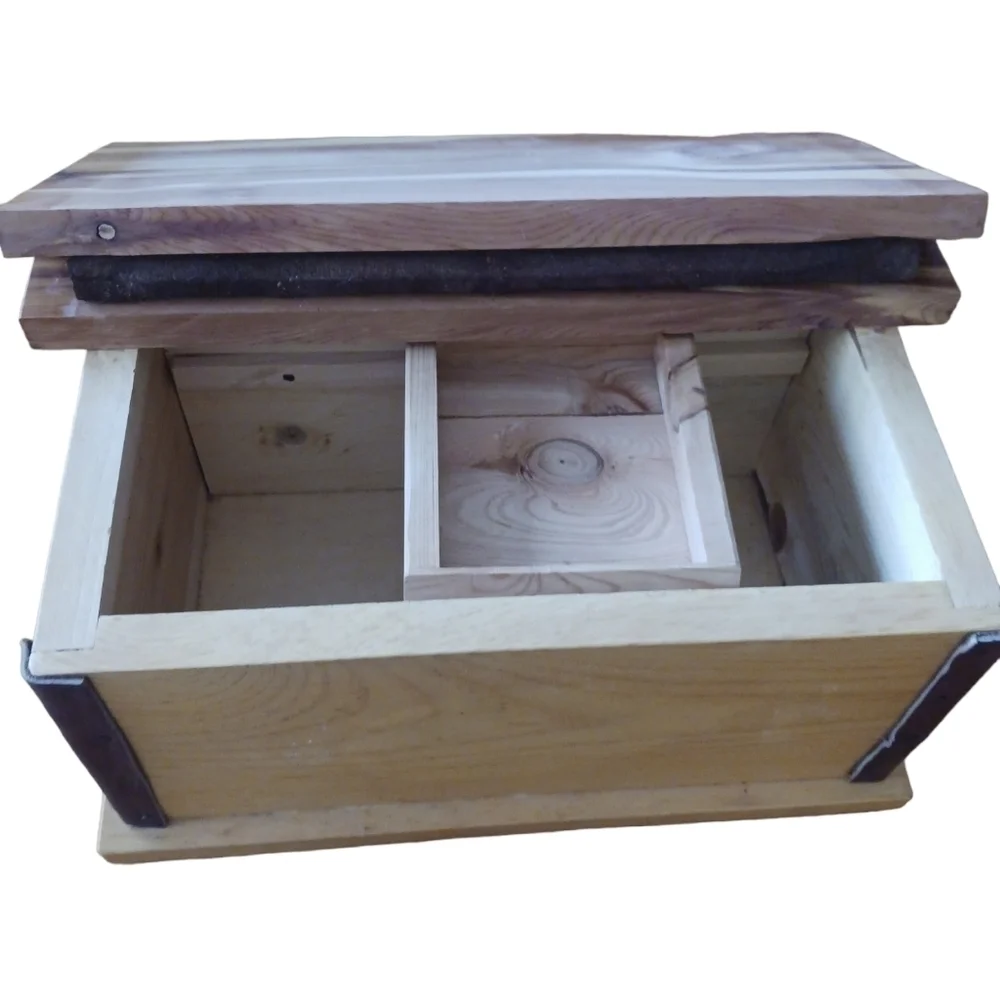 Vintage Handcrafted Small Jewelry Box/Chest